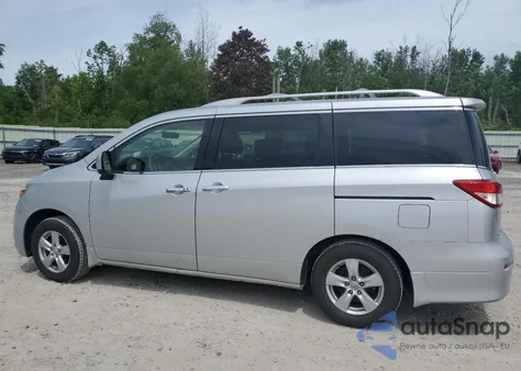 2015 Nissan Quest S from USA, damaged, VIN JN8AE2KP0F9126962